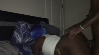 Black-ass🍑 BBC busts wife's booty